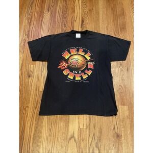Vintage Y2K University of Maryland Basketball Hell in a Shell Size Large Black